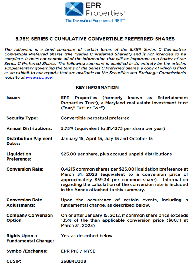 EPR-C info