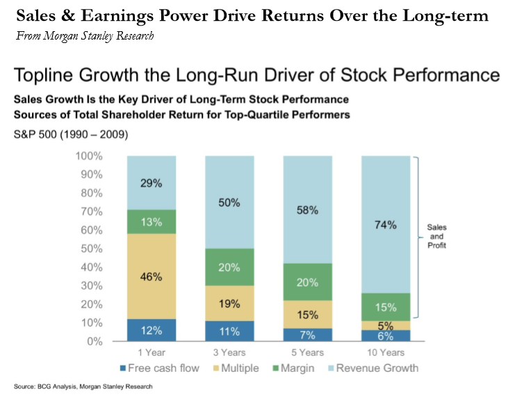 What drives stock performance? (Morgan Stanley)ives stock performance?