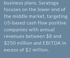 Saratoga Investment Corporation