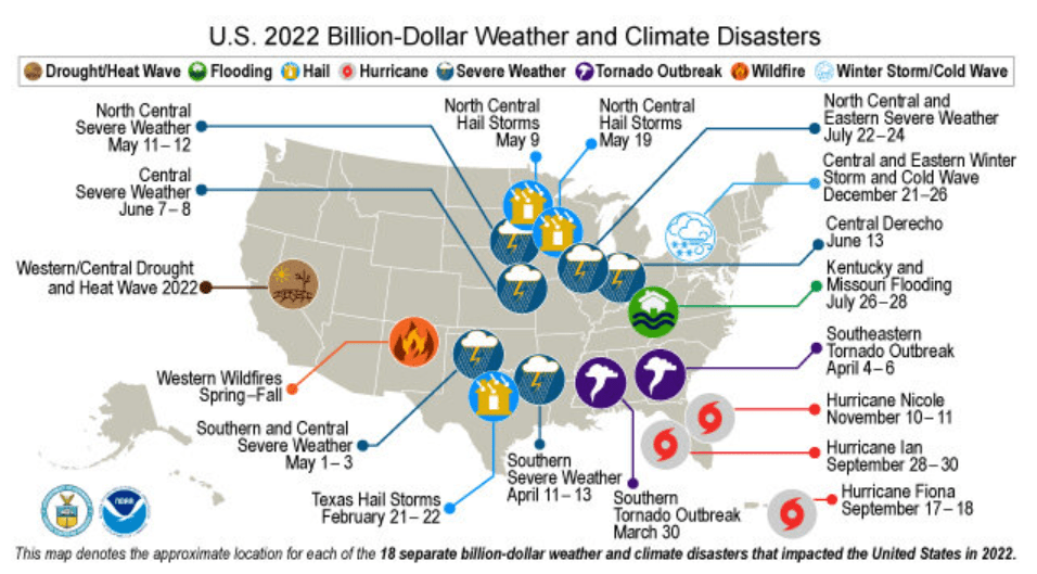 A look at the natural disasters in the US