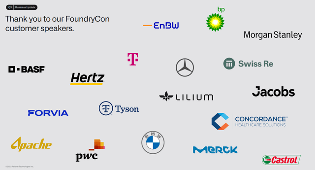 Palantir's partners