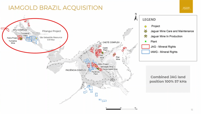 Jaguar Mining Acquisition (Pitangui)