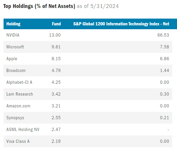 STK top holdings