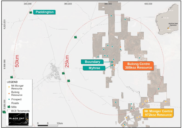 Paddington Mill & Boundary/Myhree Deposits