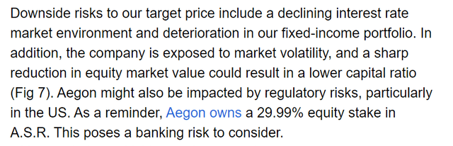 Mare Ev. Lab Previous Risks Section